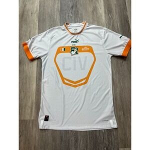 Puma Ivory Coast Les Elephants National Team Soccer Jersey 2022/23 Size L
